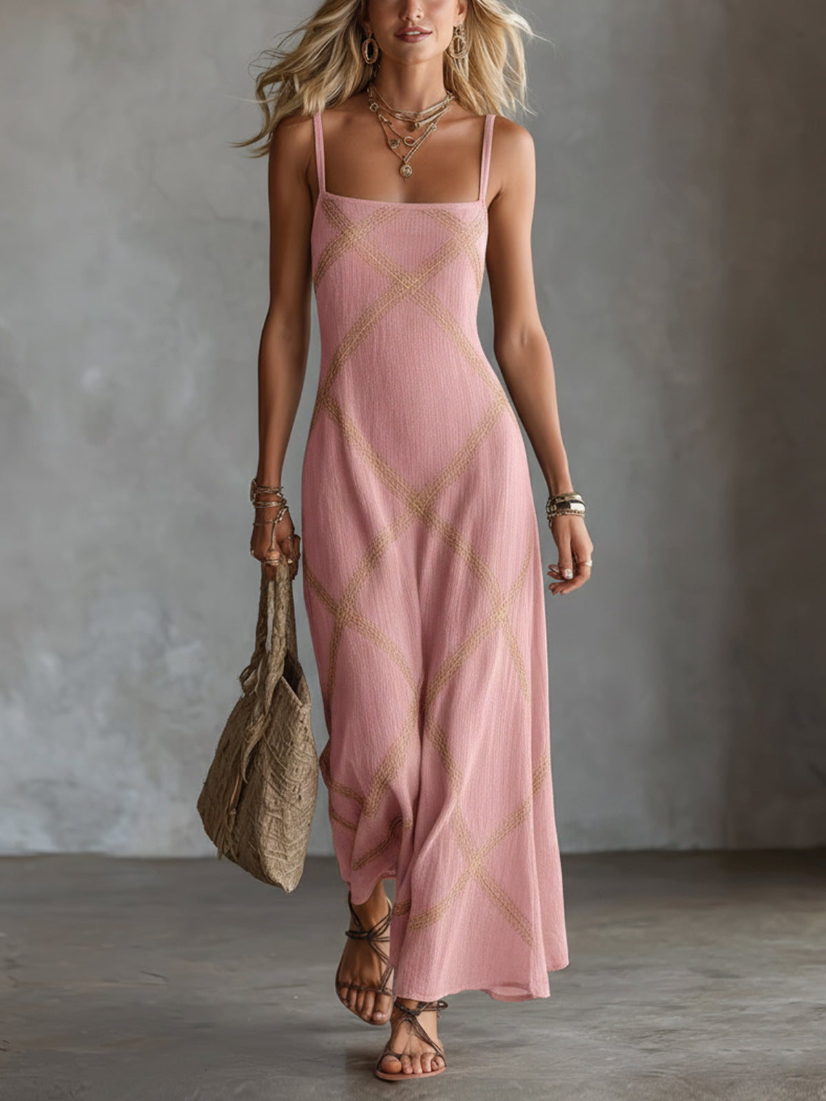 Vittoria – Vestido geométrico