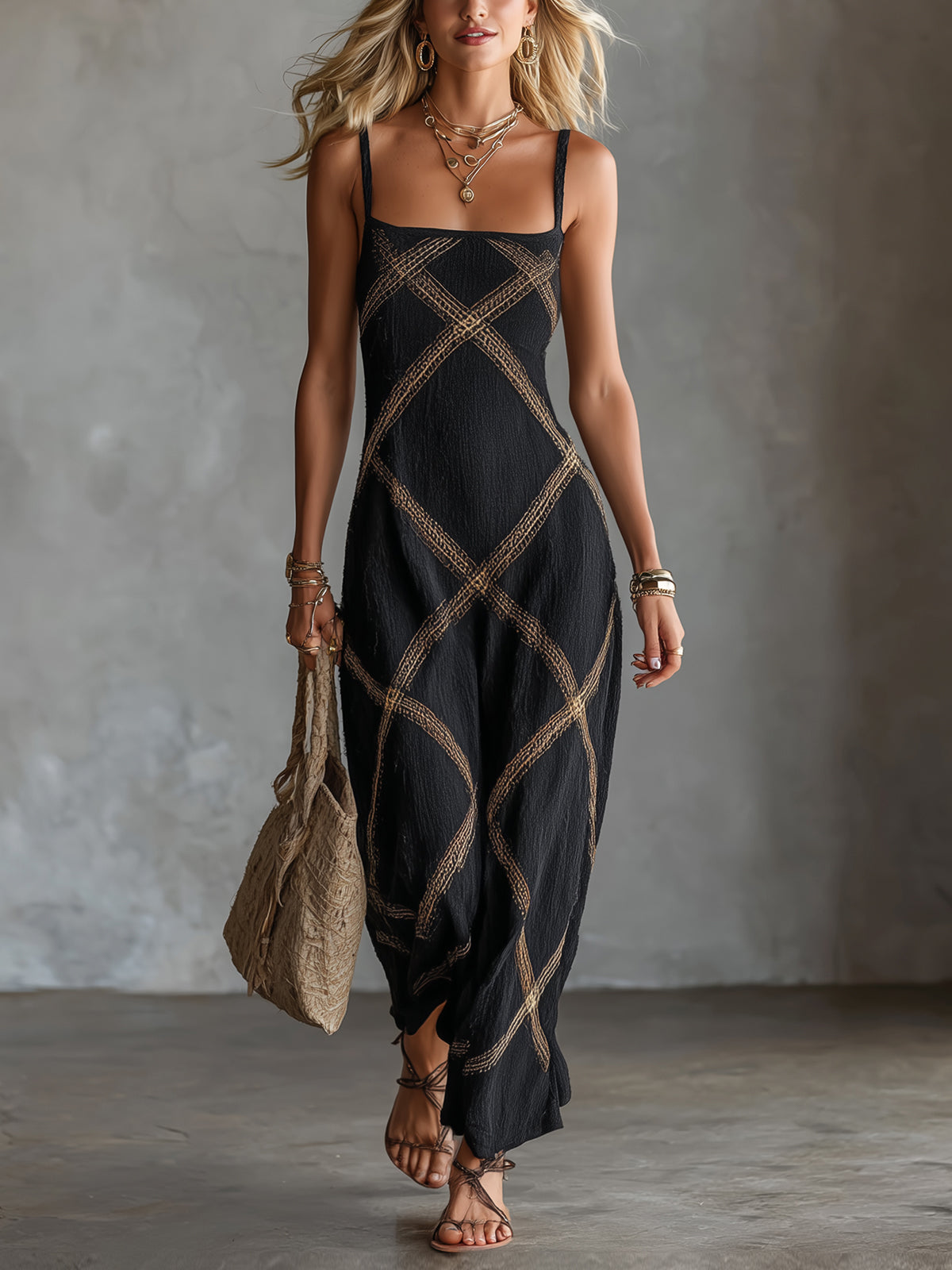 Vittoria – Vestido geométrico