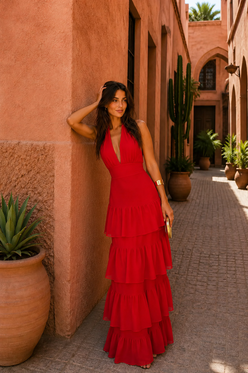 Vestido largo Martina
