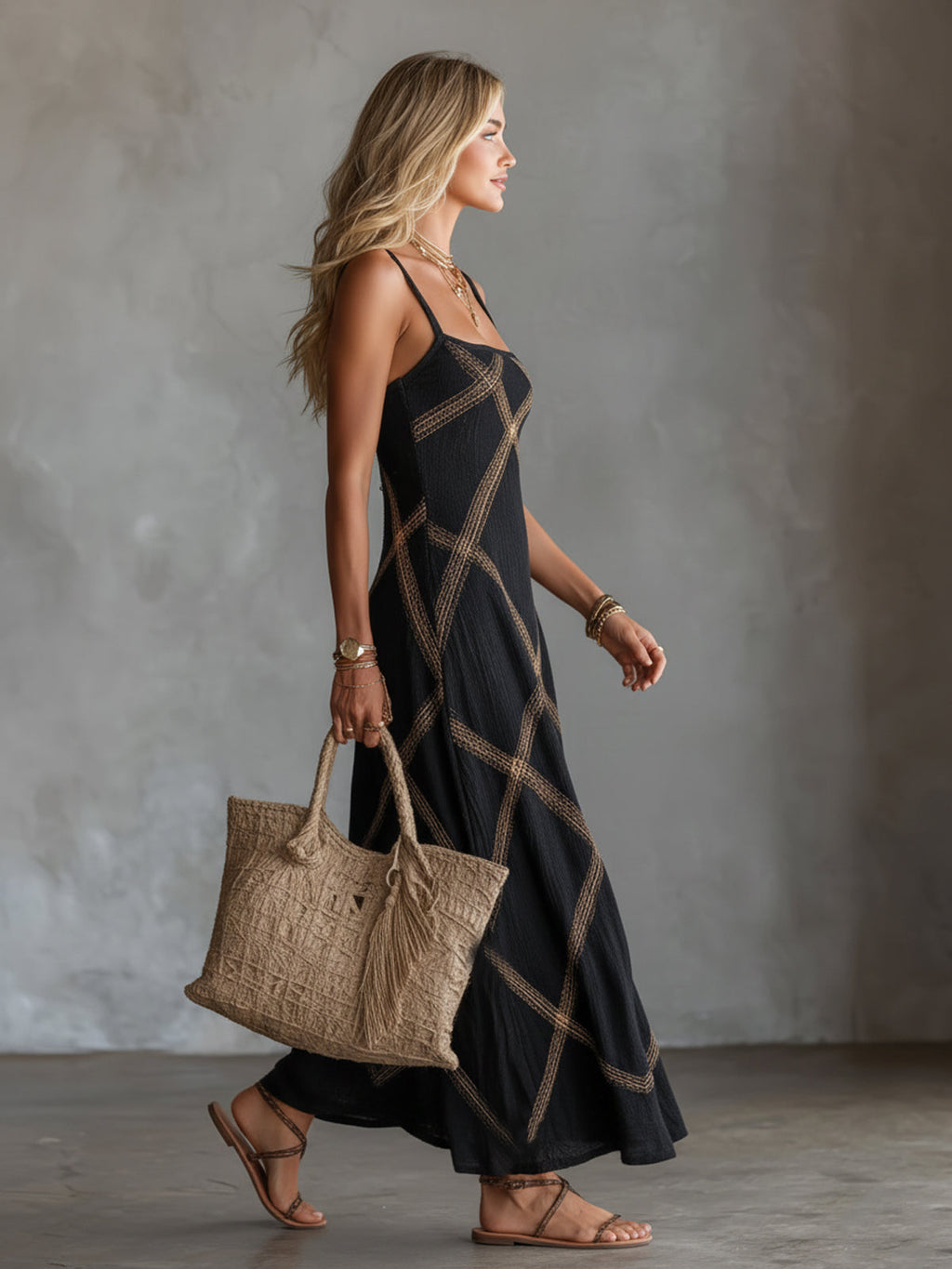 Vittoria – Vestido geométrico