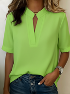 Lara | Blusa elegante con cuello en V