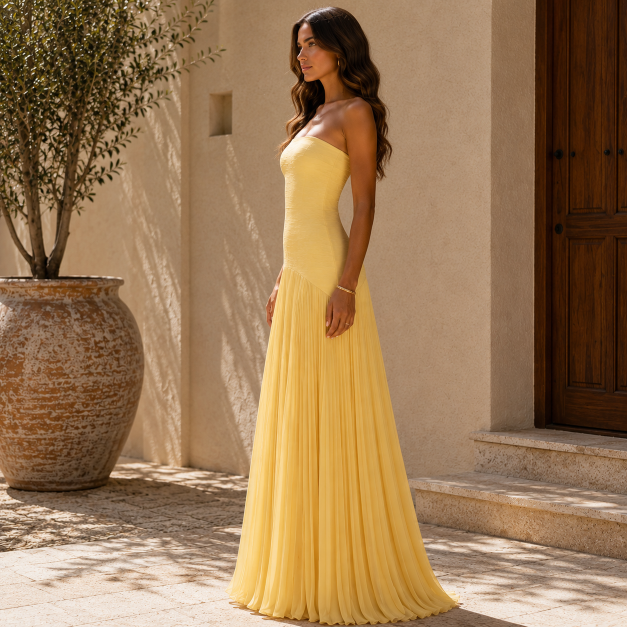 Vestido largo Olivia