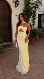 Vestido Maxi Halter Victoria