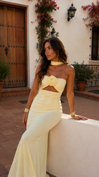 Vestido Maxi Halter Victoria