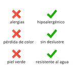 Choker de cuentas blancas: iconos de hipoalergénico y resistente al agua