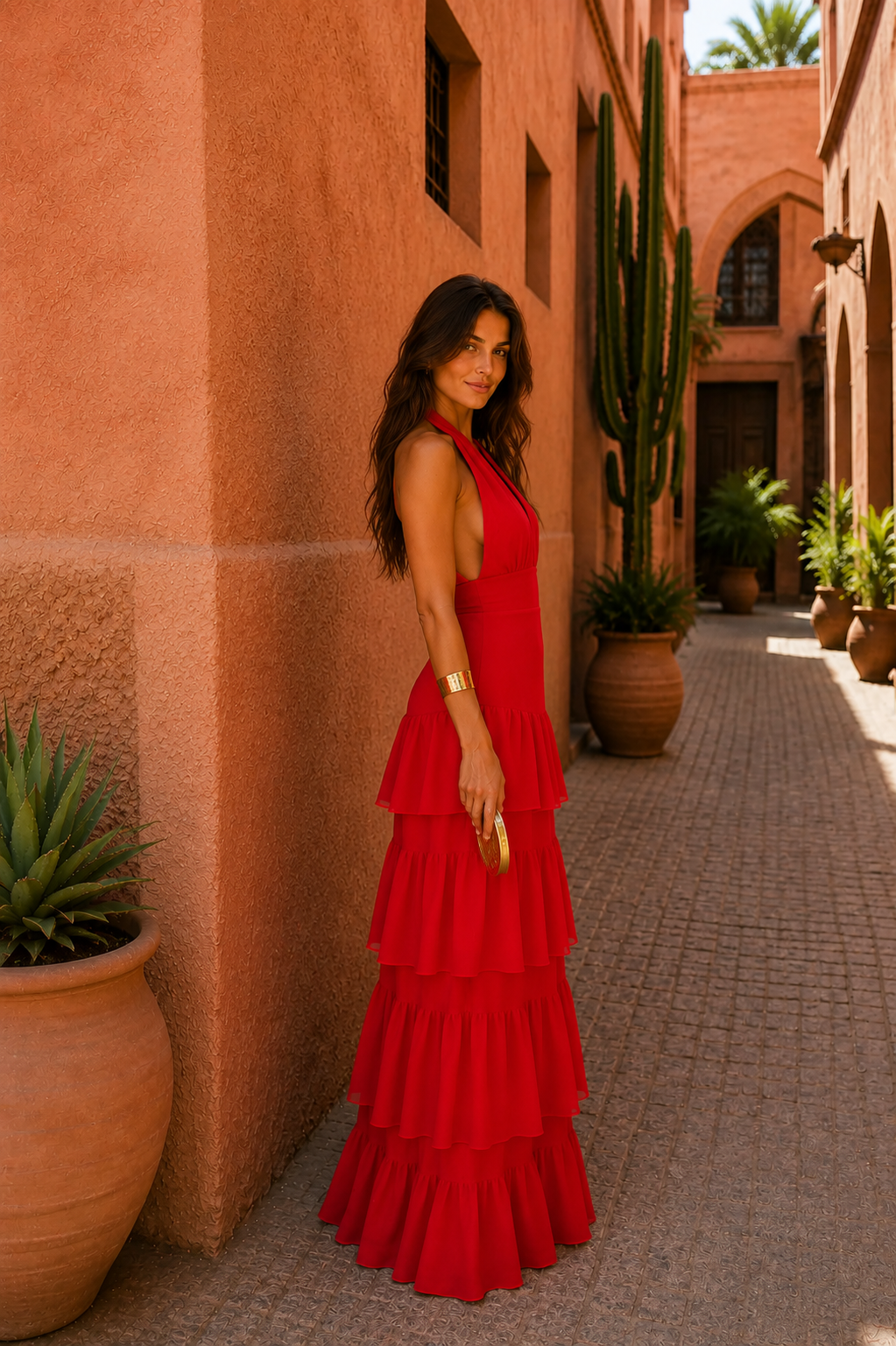 Vestido largo Martina