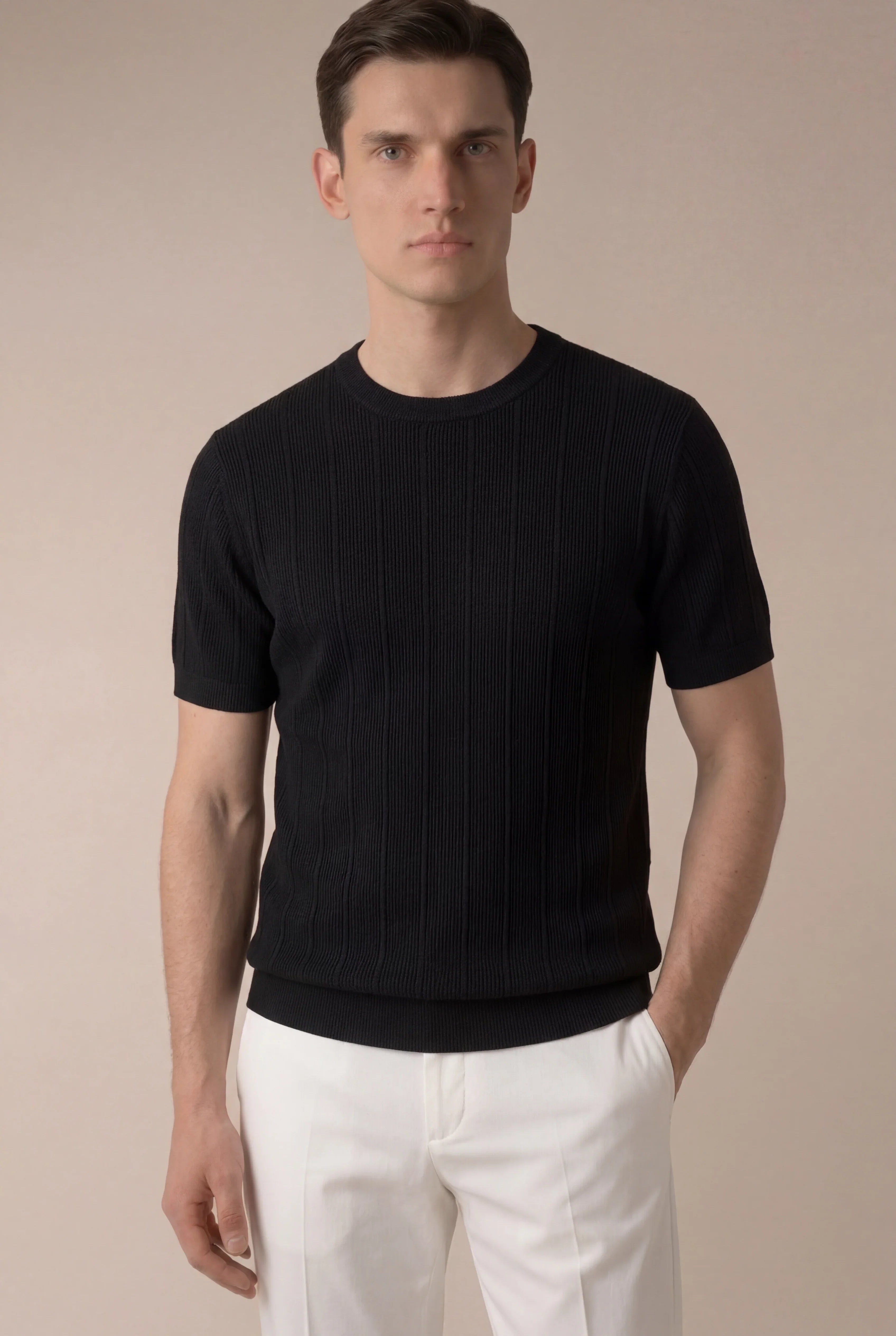 Camiseta negra - Punto Line