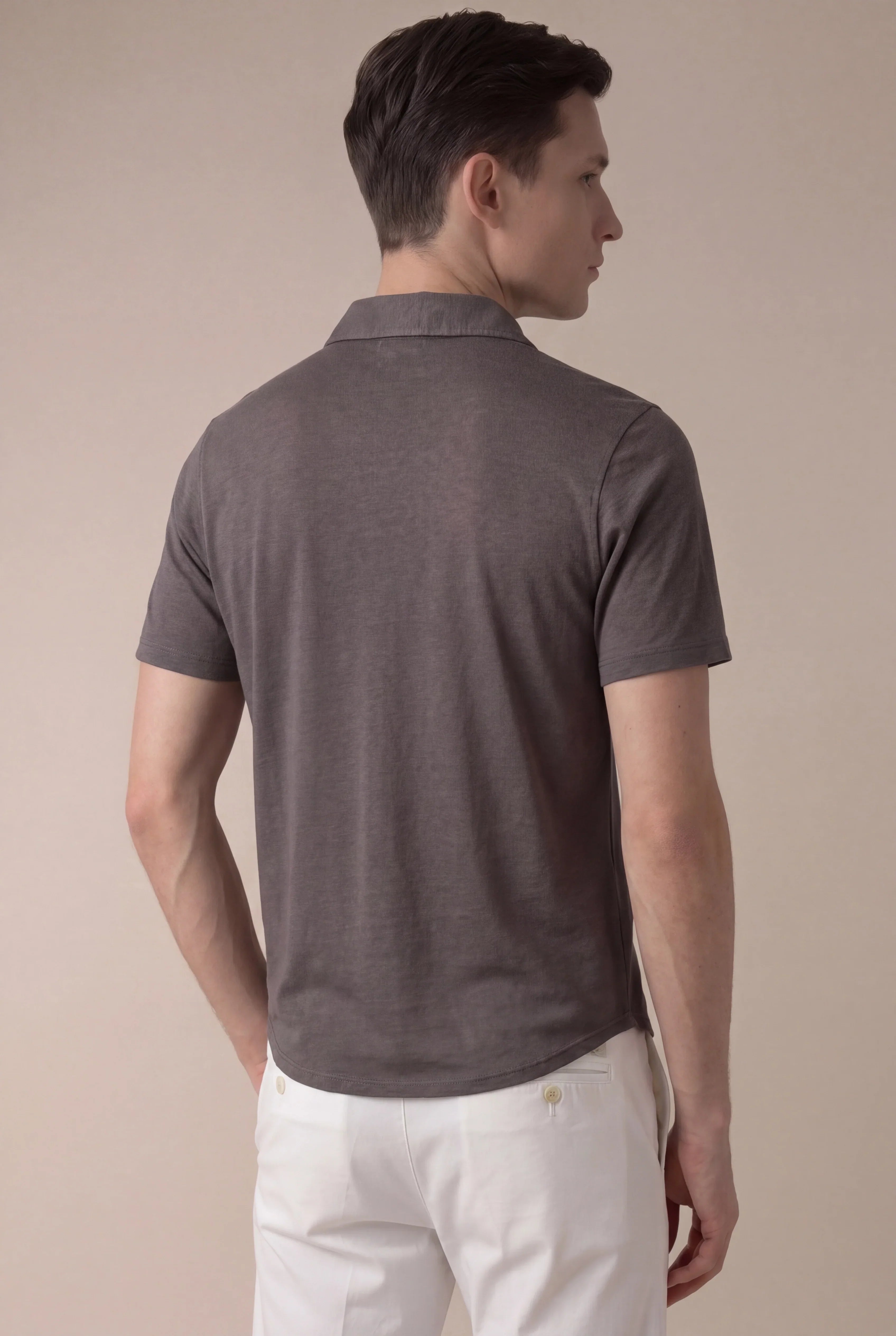 Ponza — Camiseta de lino con dos botones