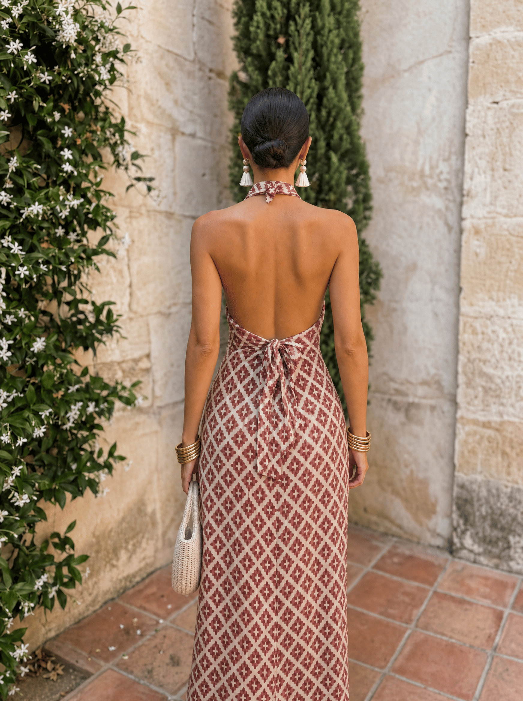 Vestido hombros descubiertos Siena