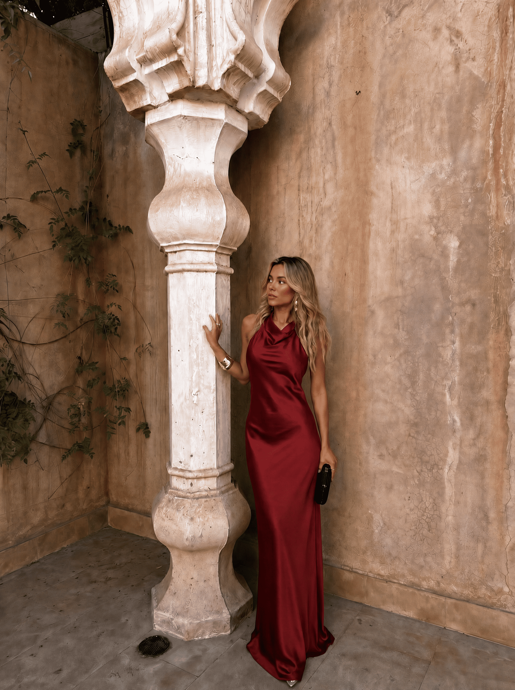 Vestido largo Alessia