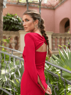 Vestido Midi Elegante Camila