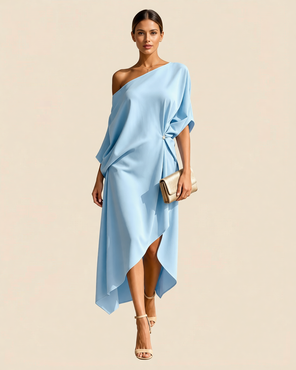 Julia | Vestido elegante asimétrico